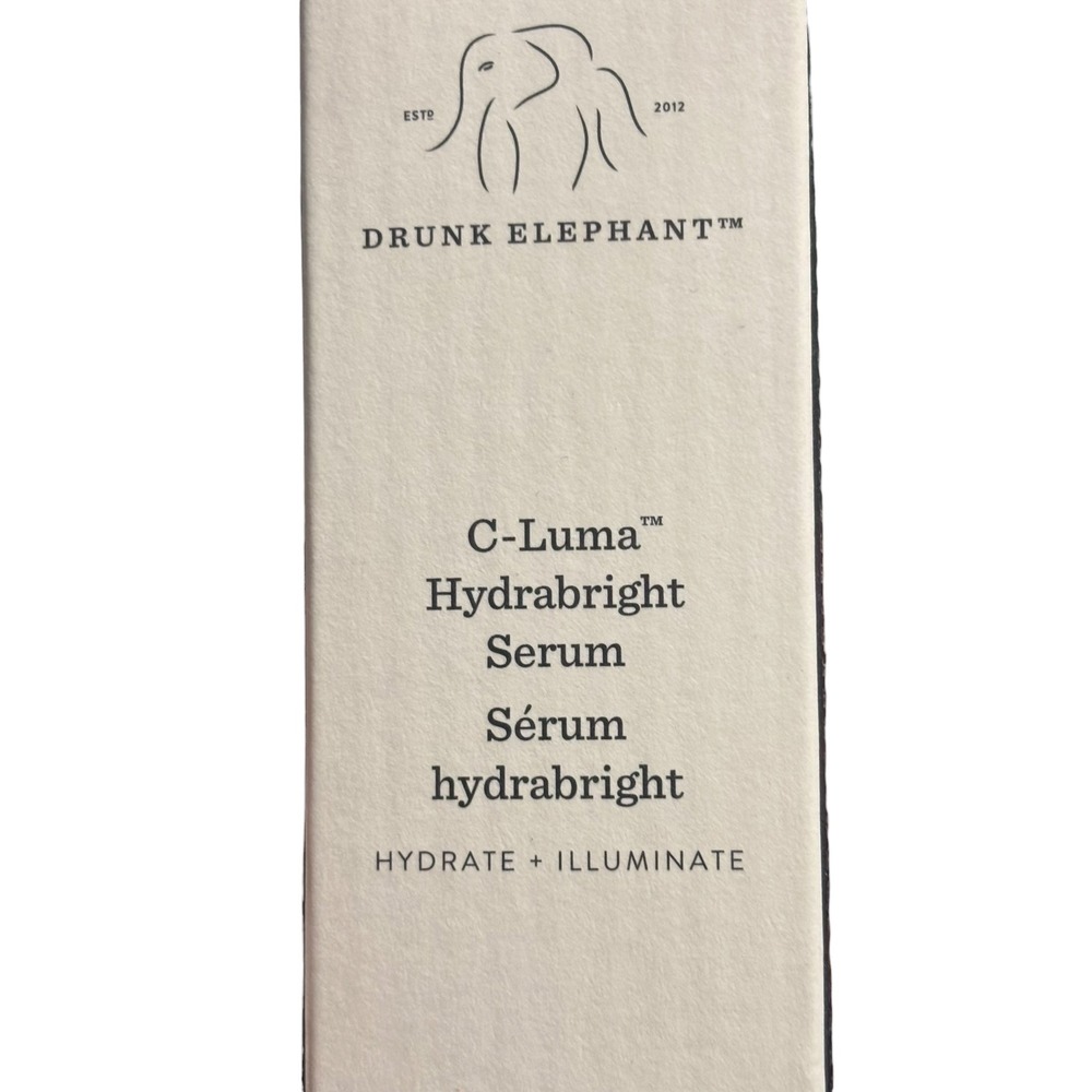 Drunk Elephant C-Luma Hydrabright Serum 10% Vitamin C 30ml 1oz New In Box - Picture 3 of 9